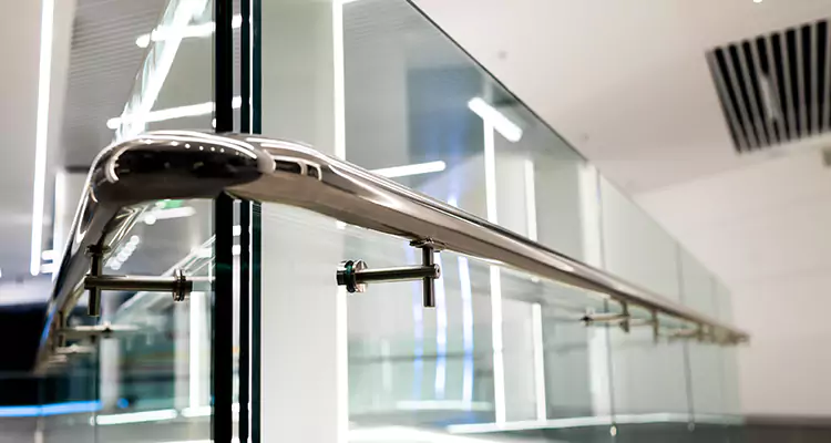Exterior Glass Railing System Repair in Brent, FL